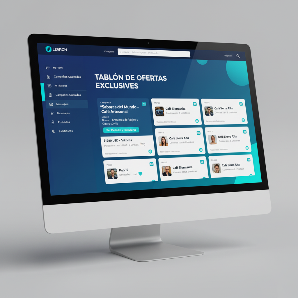 Maqueta de la plataforma